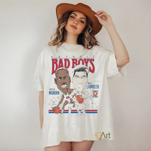 Detroit Bad Boys Mahorn Bill Laimbeer T shirt