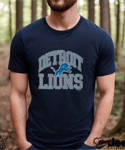 Detroit Lions Arched Wordmark T Shirt