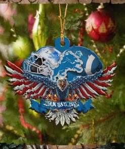 Detroit Lions Decorations, Eagles Christmas Ornaments