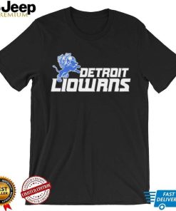 Detroit Lions Detroit Liowans logo shirt