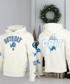 Detroit Lions Football White Design 3D Hoodie