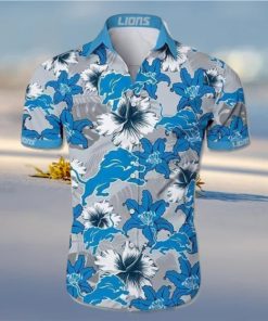 Detroit Lions Hawaiian Aloha Shirt Limited Edition Gift Hawaiian Shirt