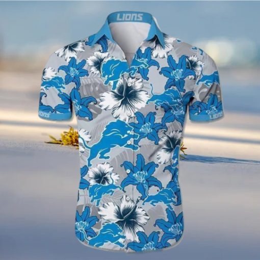 Detroit Lions Hawaiian Aloha Shirt Limited Edition Gift Hawaiian Shirt