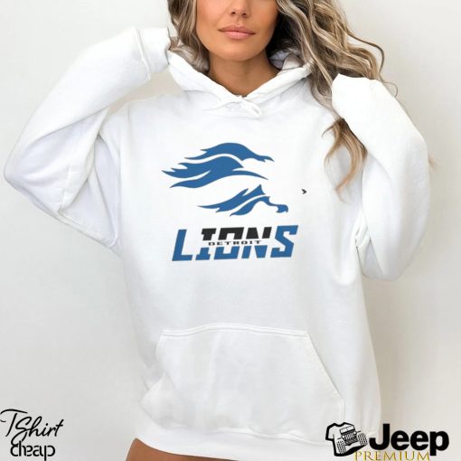 Detroit Lions Head NFL Football Logo Shirt