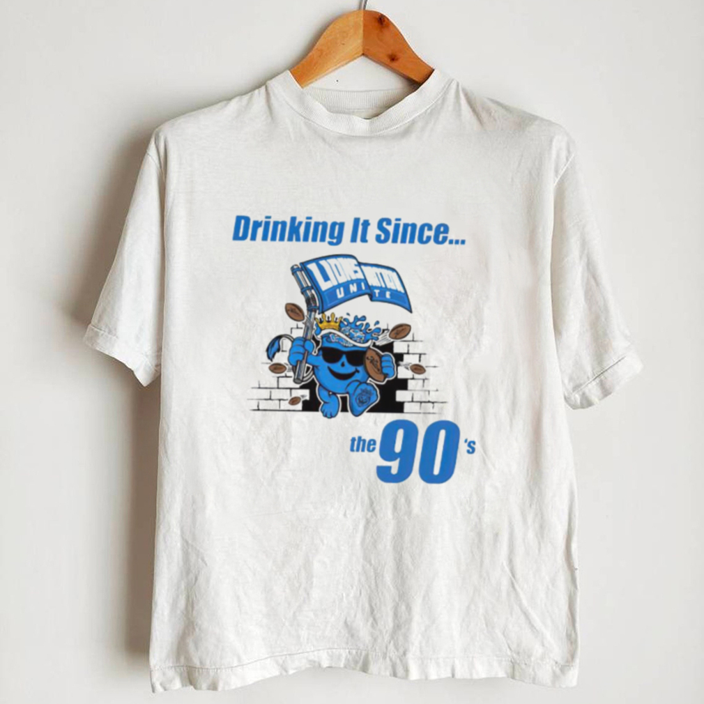 Detroit Lions Kool Aid drinking it since the 90's shirt - teejeep