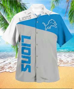 Detroit Lions Lei 3D Hawaiian Shirt Best For Fans Beach Gift For Men And Women