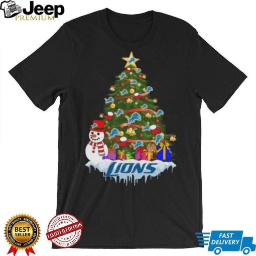 Detroit Lions Merry Christmas Nfl Football Sports Shirt