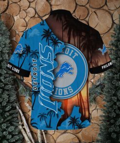 Detroit Lions NFL Customized Summer Hawaii Shirt For Sports Enthusiasts