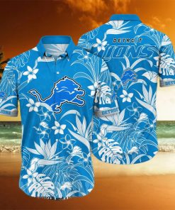 Detroit Lions NFL Flower Classic Hawaiian Shirt