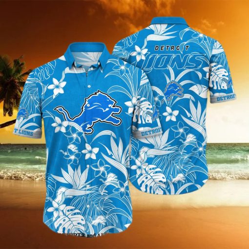 Detroit Lions NFL Flower Classic Hawaiian Shirt