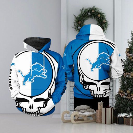 Detroit Lions NFL Grateful Dead 3D Printed Hoodie