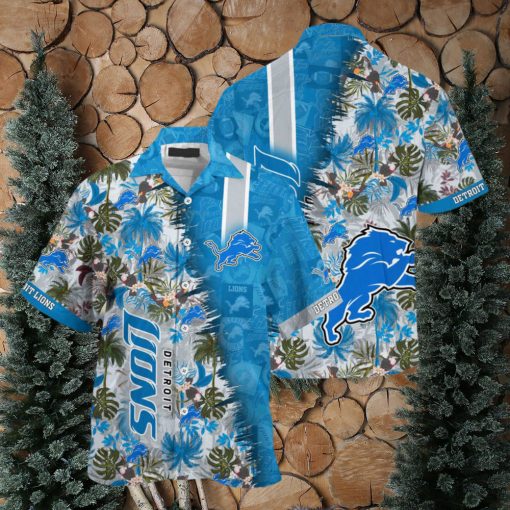 Detroit Lions NFL Summer Hawaii Shirt And Shorts For Your Loved Ones