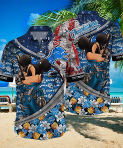 Detroit Lions NFL aloha shirt