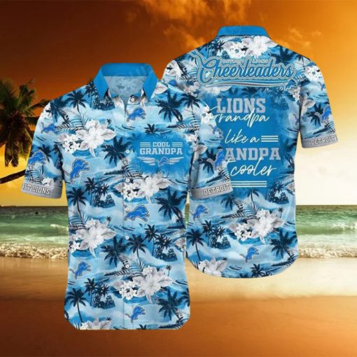 Detroit Lions Nfl For Grandparent New Beach Leobees Trending Hawaiian Shirt