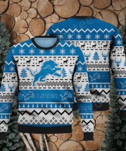 Detroit Lions Nfl Ugly Christmas Sweaters