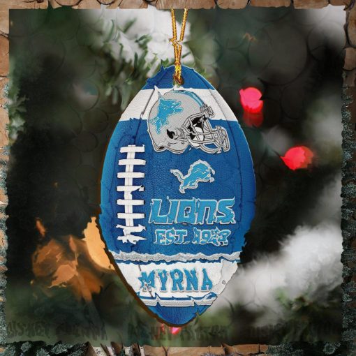 Detroit Lions Ornaments, Nfl Christmas Decorations