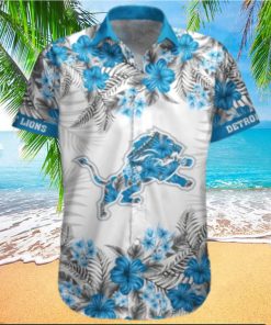 Detroit Lions Summer Beach Shirt and Shorts Full Over Print