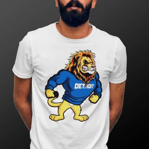 Detroit Lions football Roary mascot angry 2024 shirt