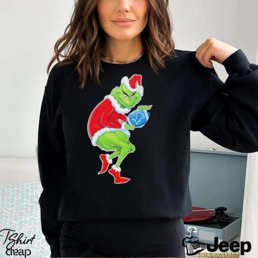 Detroit Lions grinch merry christmas 2023 shirt