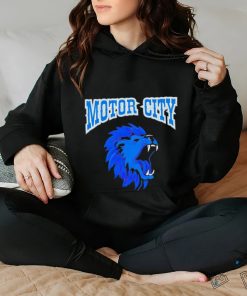 Detroit Lions motor city logo shirt