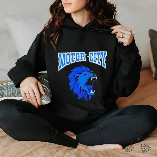 Detroit Lions motor city logo shirt