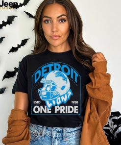 Detroit Lions on Pride 1930 shirt