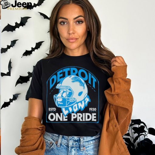 Detroit Lions on Pride 1930 shirt