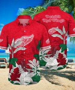 Detroit Red Wings NHL Hawaiian Shirt Dry Season Aloha Shirt