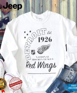 Detroit Red Wings Starter White Arch City Theme Graphic T Shirt