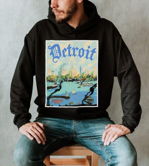 Detroit River graphic shirt