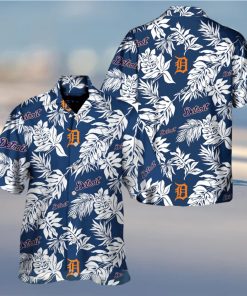 Detroit Tigers Logo Aloha Hawaiian Shirt