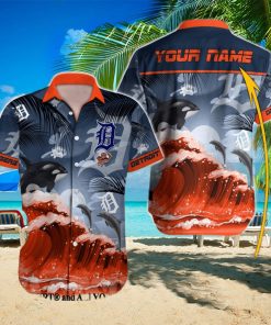 Detroit Tigers MLB For Fans 3D Hawaiian Button Shirt