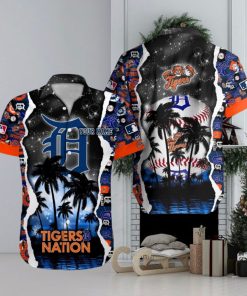 Detroit Tigers MLB Hawaiian Shirt Custom Name 3D All Over Printed Hawaii Shirt