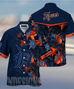 Detroit Tigers MLB Summer Classic All Over Printed Hawaiian Shirt