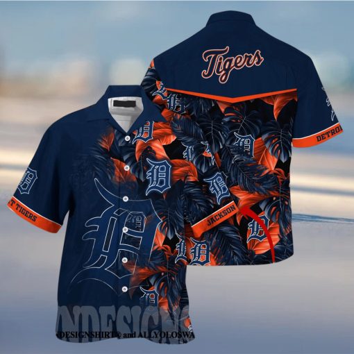 Detroit Tigers MLB Summer Classic All Over Printed Hawaiian Shirt