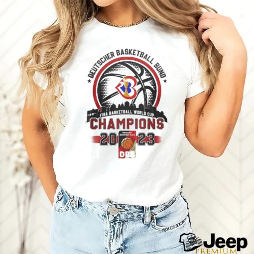 Deutscher Basketball Bund Fiba Basketball World Cup Champions 2023 Shirt