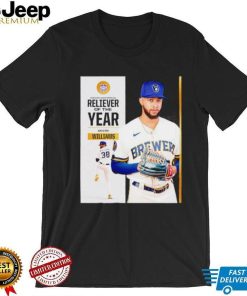 Devin Williams 2023 Trevor Hoffman National League Reliever of the Year poster shirt