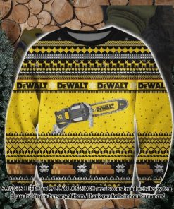 Dewalt Chainsaw Ugly Wool Sweater