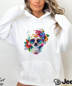 Dia De Los Muertos T Shirt Day Of The Dead Sugar Skull Sweatshirt Classic
