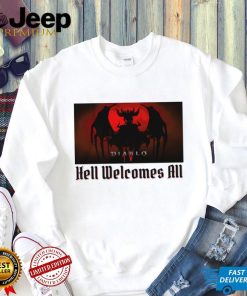 Diablo 4 Hell Welcomes all shirt