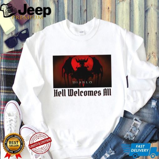 Diablo 4 Hell Welcomes all shirt