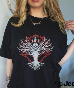 Diablo IV Necromancer tree logo shirt