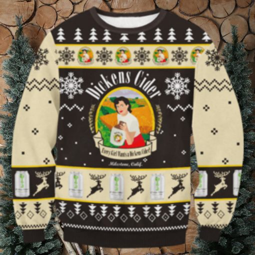 Dickens Cider Ugly Sweater