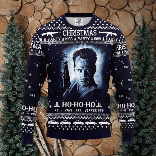 Die Hard 1988 Knitted Die Hard 1988 Xmas Gifts Gift Ugly Christmas Sweater For Men And Women