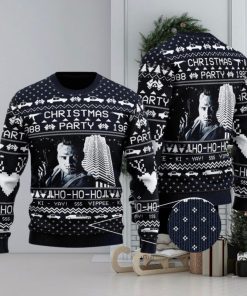 Die Hard Christmas Party Ho Ho Ho Ugly Christmas Sweater