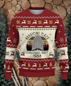 Die Hard Nakatomi Plaza Christmas Ugly Sweater Vintage Party 1988