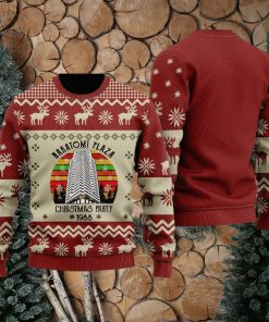 Die Hard Nakatomi Plaza Ugly Christmas Sweater 1988 Knitted