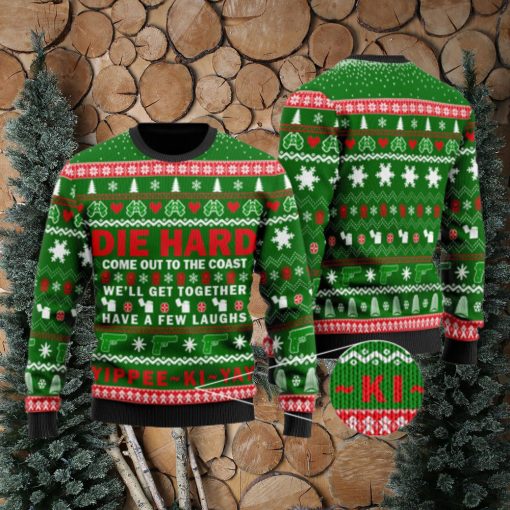 Die Hard Style 8 Ugly Christmas Sweater Holiday For Men And Women