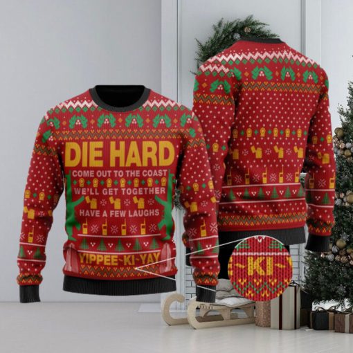 Die Hard Style 9 Ugly Christmas Sweater Holiday For Men And Women