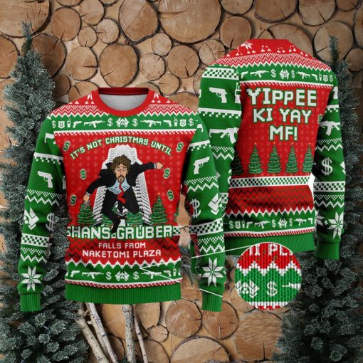 Die Hard Ugly Christmas Sweater Nakatomi Plaza Hans Gruber Christmas Movie Christmas Party